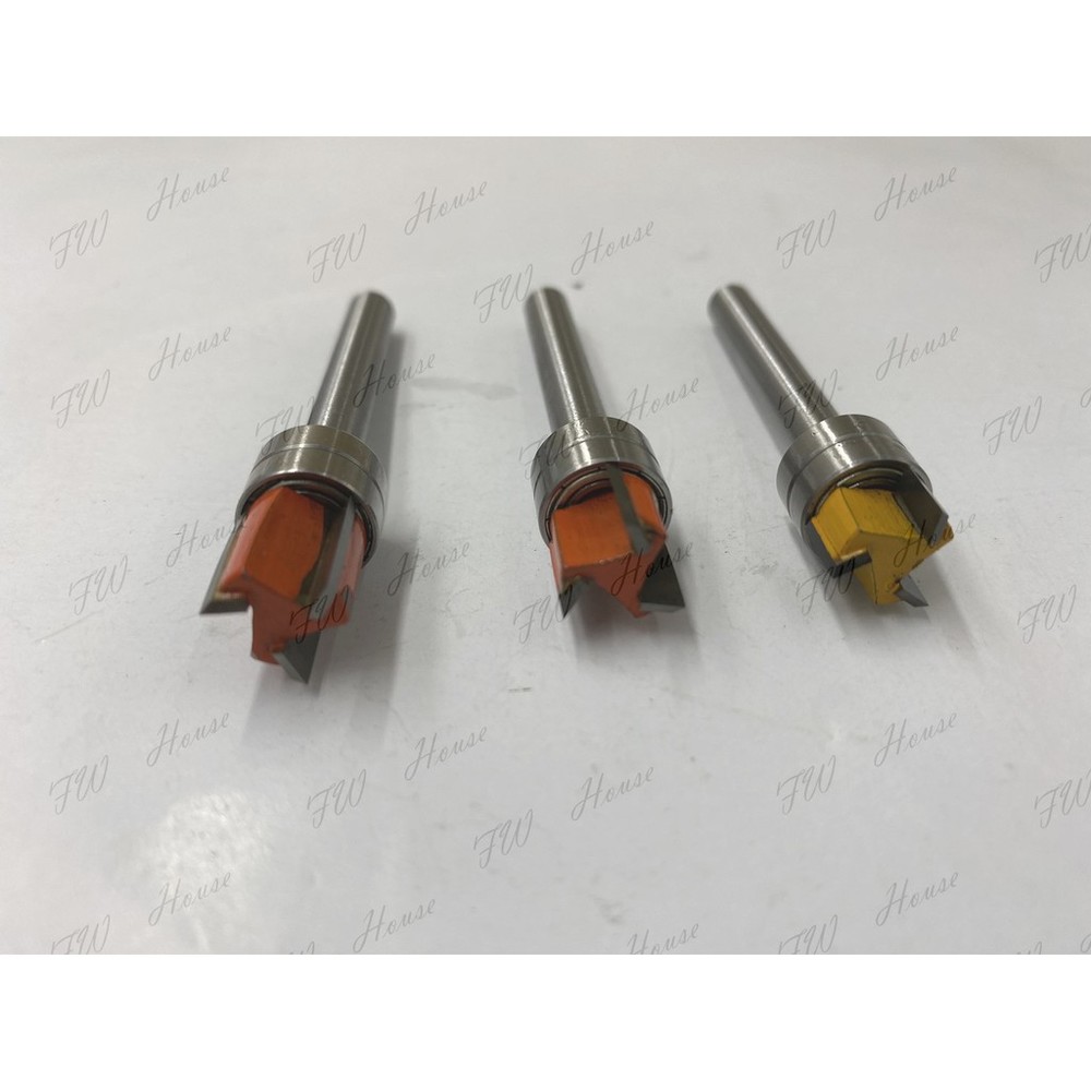 3T 3刀刃 7.9.12.20 鉸鏈刀 雙培林 絞鍊刀 雙培林 後紐刀 矽酸鈣板用 台灣製-圖片-1