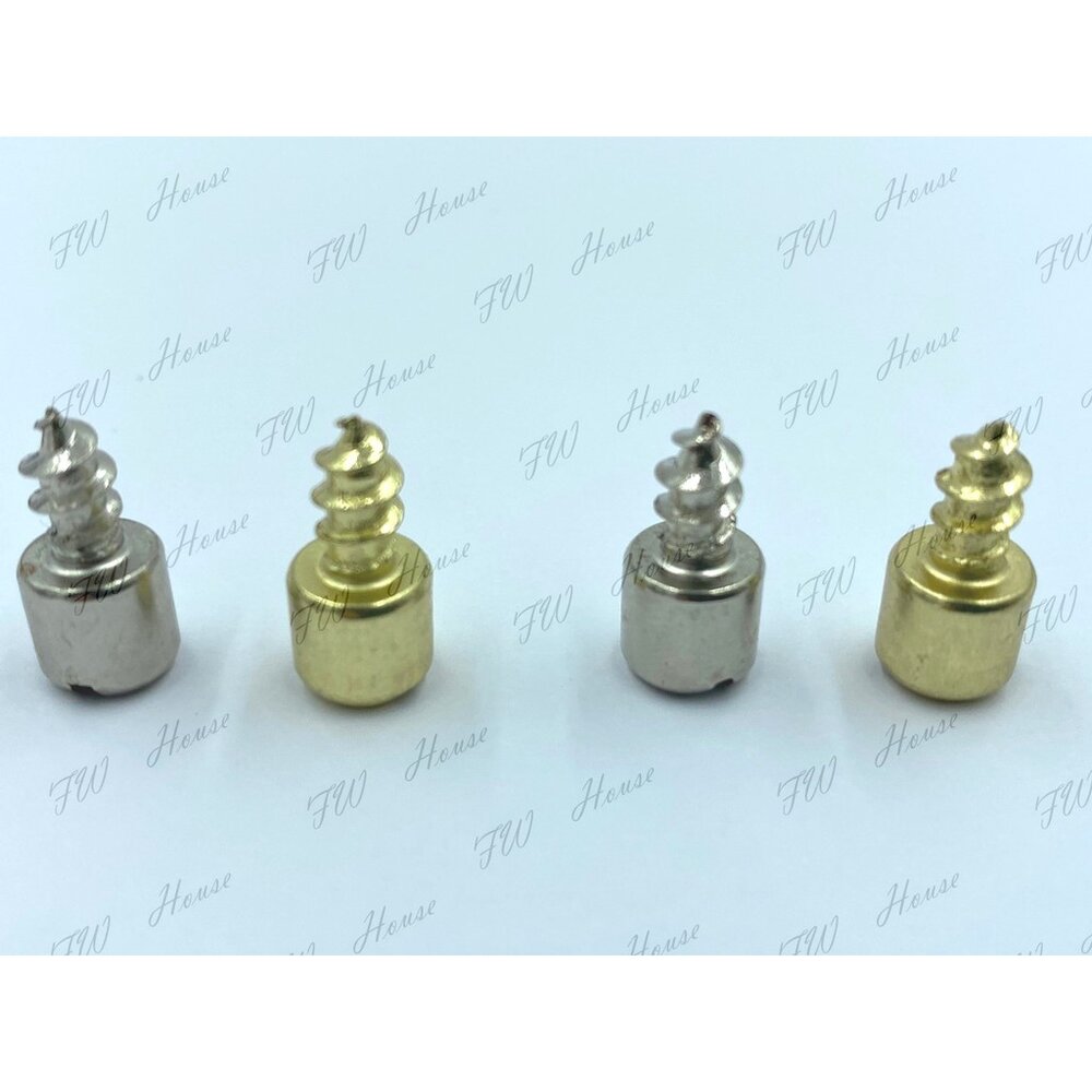 銅珠 自攻銅螺絲 一包100顆 公銅 銅止 支撐 層板粒 免鑽洞 直接鎖 銅珠架 銅架子 台灣製 現貨 層板架子-圖片-1