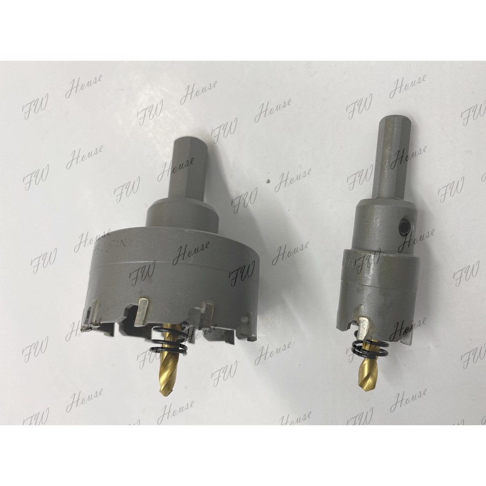 台灣製 異刃型 圓穴鋸 穴鑽 鎢鋼圓鉅穴 鑽鐵洞 切鐵 一級棒 JSM 專孔器 32mm~55mm-圖片-2