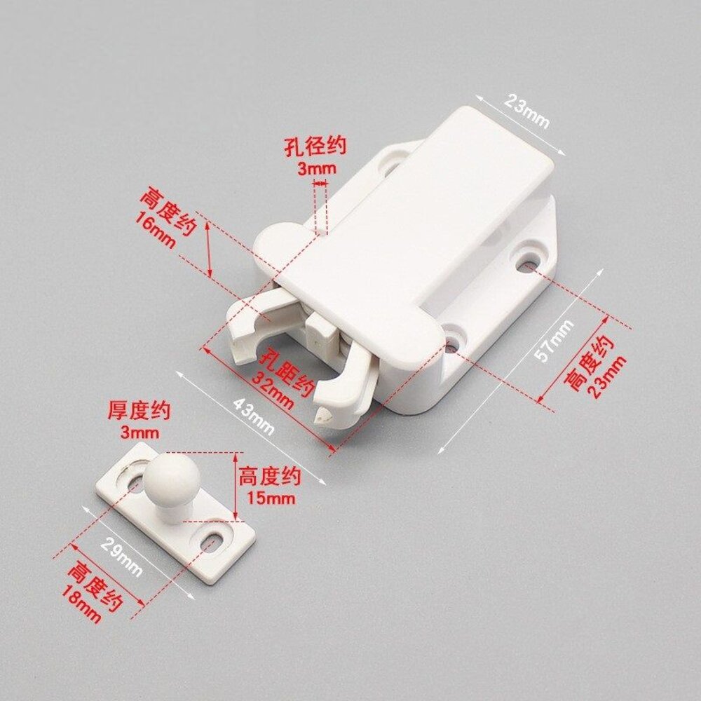 甲蟲拍門器 甲蟲櫥櫃拍門器 拍拍手門擋 拍門器 拍拍手 磁石戶檔 門檔 戶檔 拍拍手 門扣-圖片-1