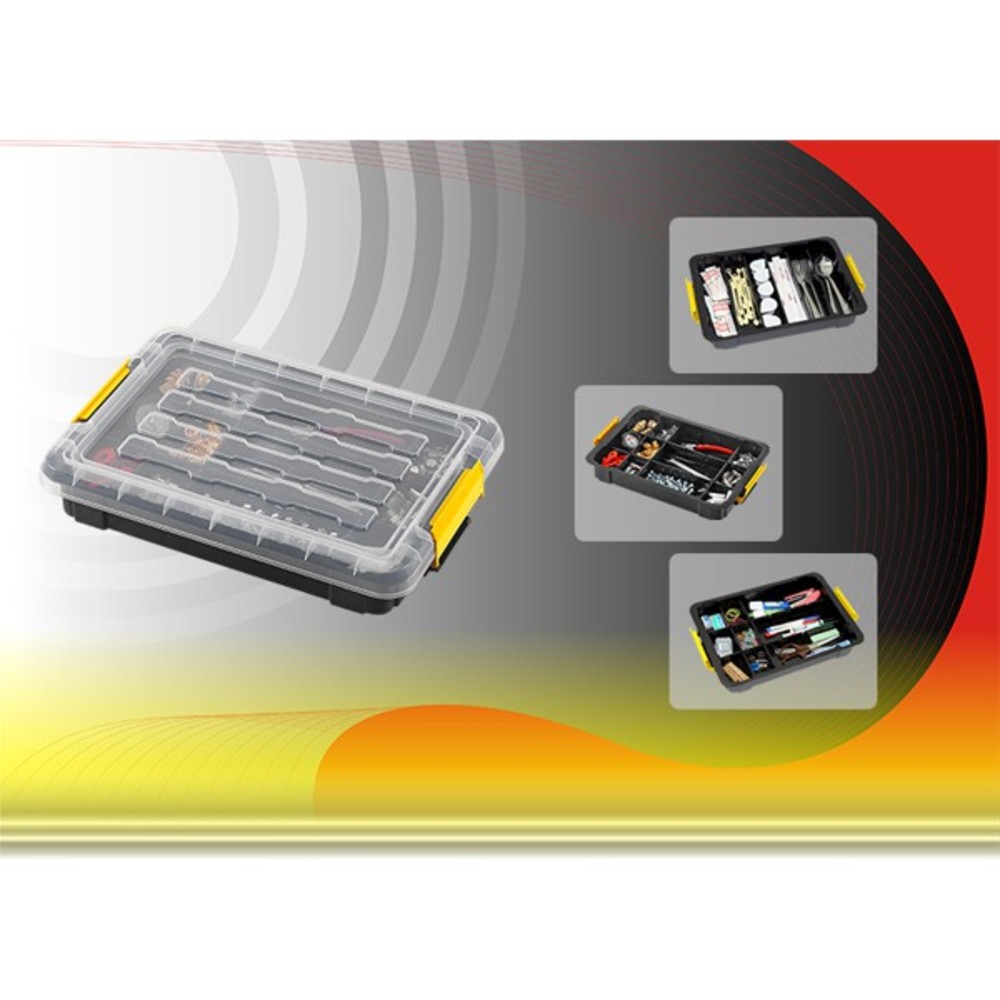 KT-2638B 工具箱 收納盒 藥盒 PRO專業級零件收納盒 台灣製造 專利設計 零件收納盒-圖片-2