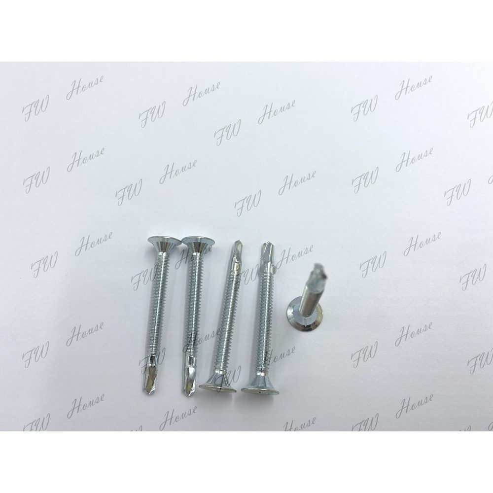 S1-00604-鐵  絞花利瑪 雙翅  利瑪絞花 鑽尾鑽頭螺絲 10番 平頭 雙打翅 台灣製 鑽尾自攻螺絲 雙耳螺絲