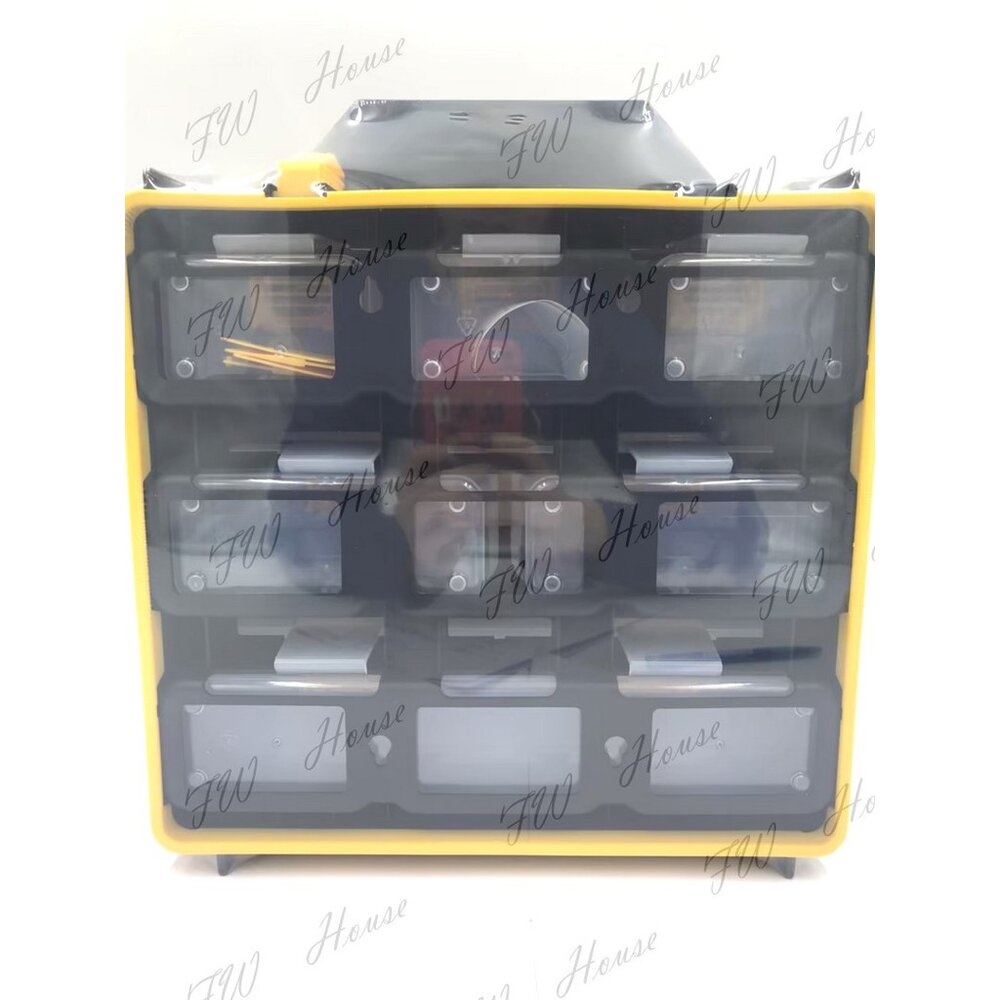 台灣製 KT-369 KT-918 附背帶 多功能收納提盒 工具零件收納盒 分類收納箱 零件盒 工具箱 工具盒 收納盒-圖片-5