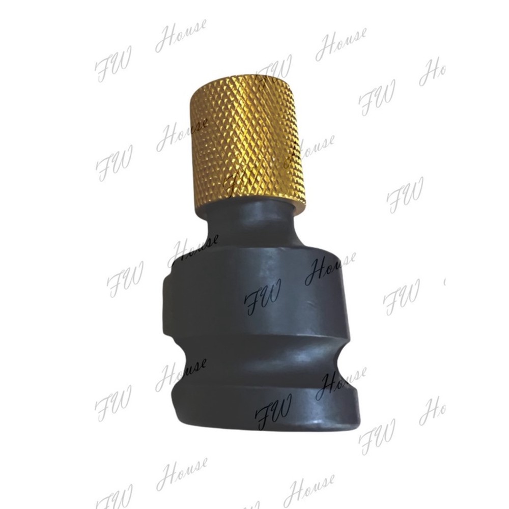 S1-00709-台灣製造 四分套筒轉六角快脫接桿 4角轉六角接頭 4分轉6.35 套筒轉接 轉接頭  自鎖快脱夾頭 電動扳手專用