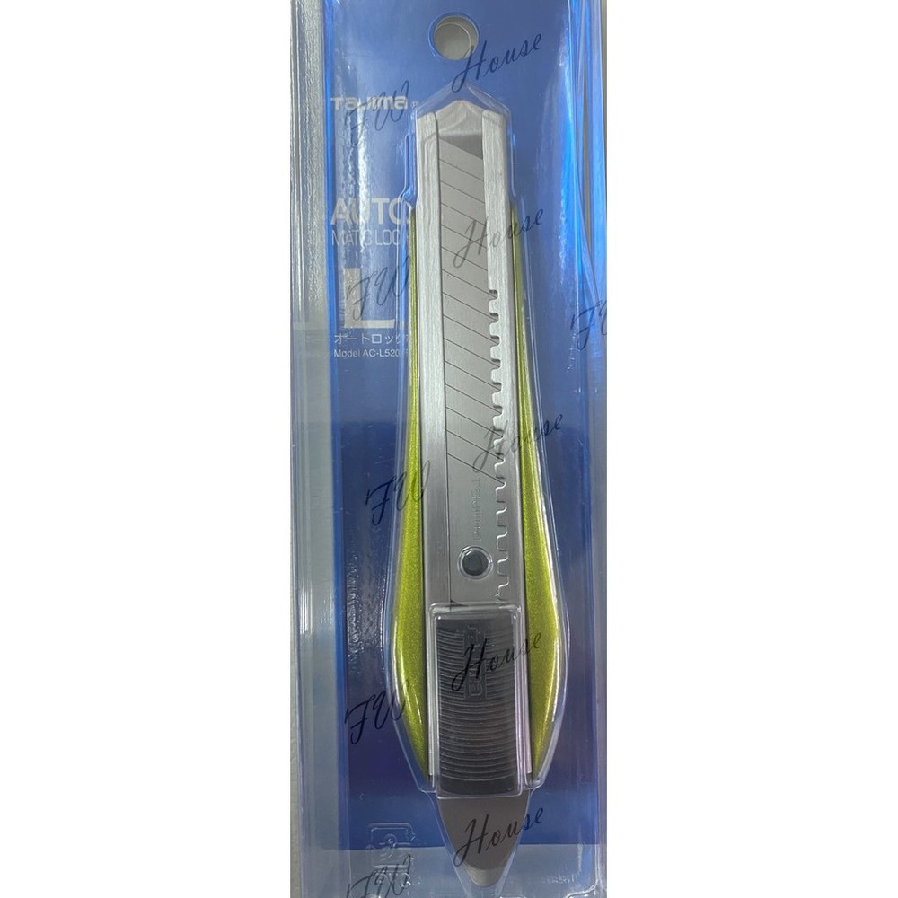 S1-00721-日本 TAJIMA 田島 顏色隨機 鋁合金 美工刀 AC-L520FL 自動固定 18mm刃寬