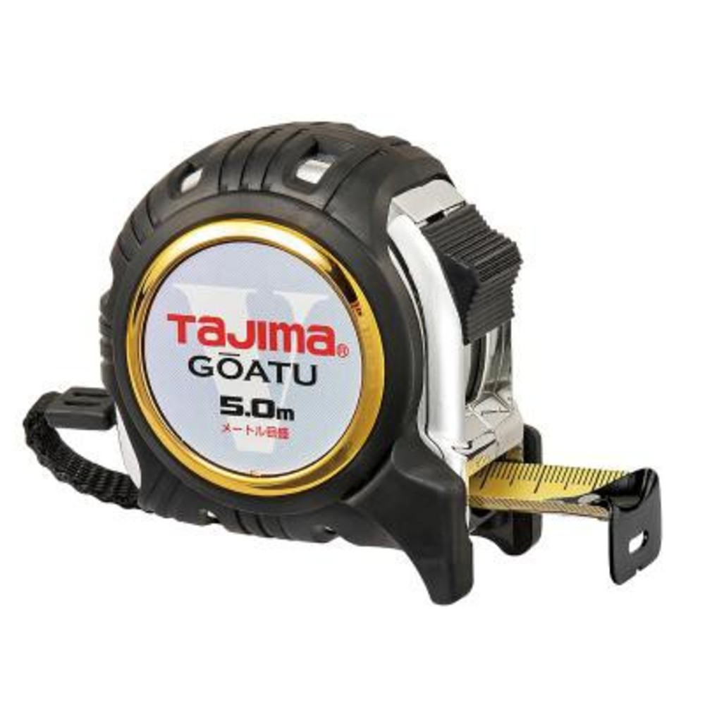日本田島 TAJIMA 寬Σ25mm 長5.0m 捲尺 雙面全公分 新型耐衝擊保護套 GAGL2550-圖片-1