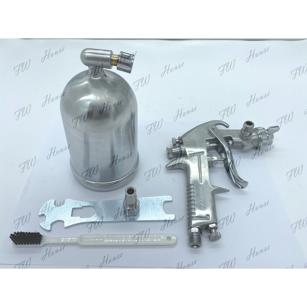 櫻花牌 噴膠槍 SU-71 SU-77S 噴槍組 噴漆槍 油漆噴槍 強力膠 噴膠 彩繪 1.5孔徑 3.0超大孔徑-圖片-3