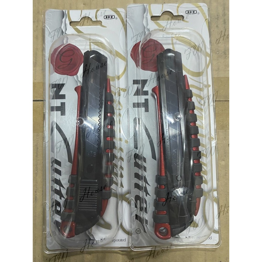 日本NT Cutter 防滑L型美工刀 PMGL-EVO1 EVO1R G系列 超鋒利 自動鎖定 美工刀 黑刀刃-圖片-1