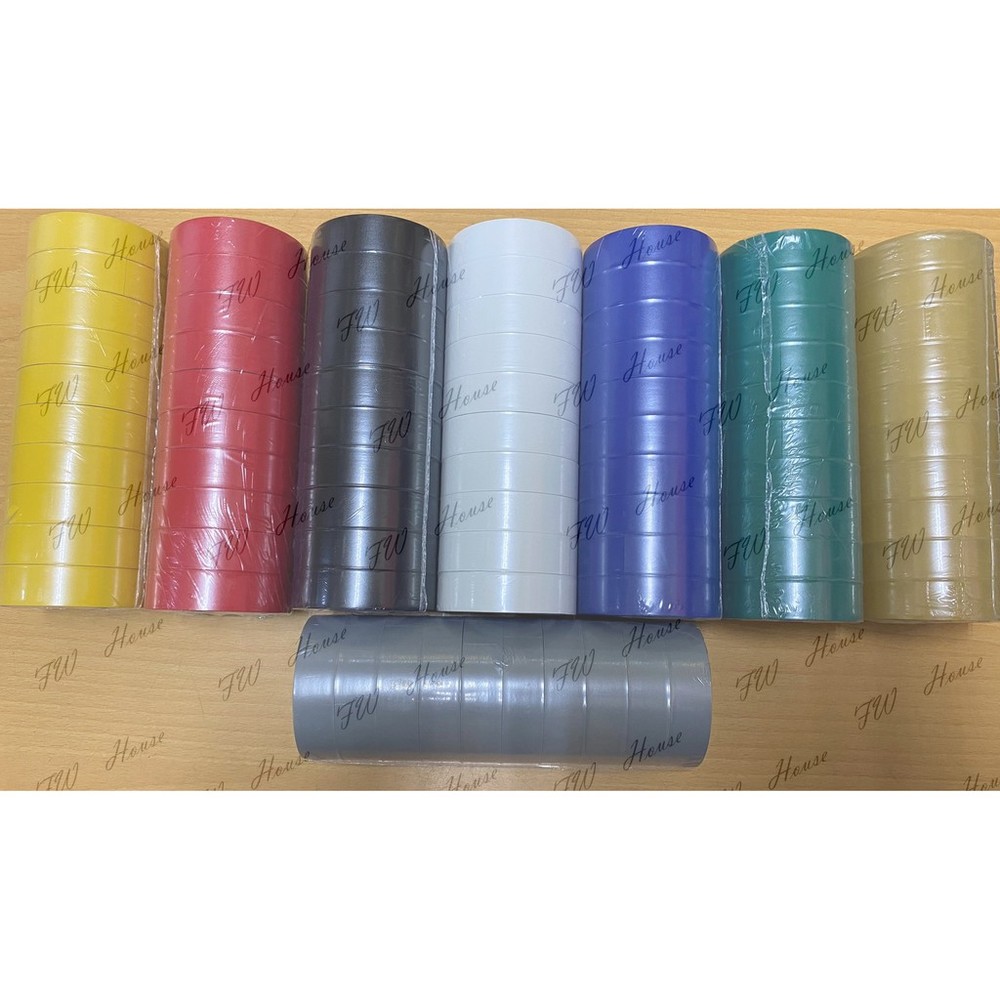 S1-00827-台製 18MM 四維膠帶 鹿頭牌 厚度加厚 PVC 絕緣膠帶 電工膠布 絕緣 電器膠帶 超強黏性 電火布 透明膠帶 膠帶