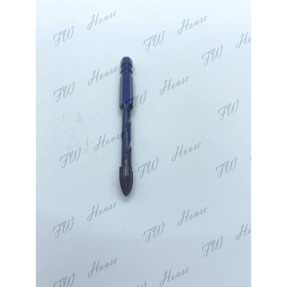紅斧頭 十字刃鑽尾 1/8~1/2 六角柄 萬用水泥鑽頭 超硬石用鎢鋼刀 鍍鈦 拋光石英磚 水泥-圖片-4