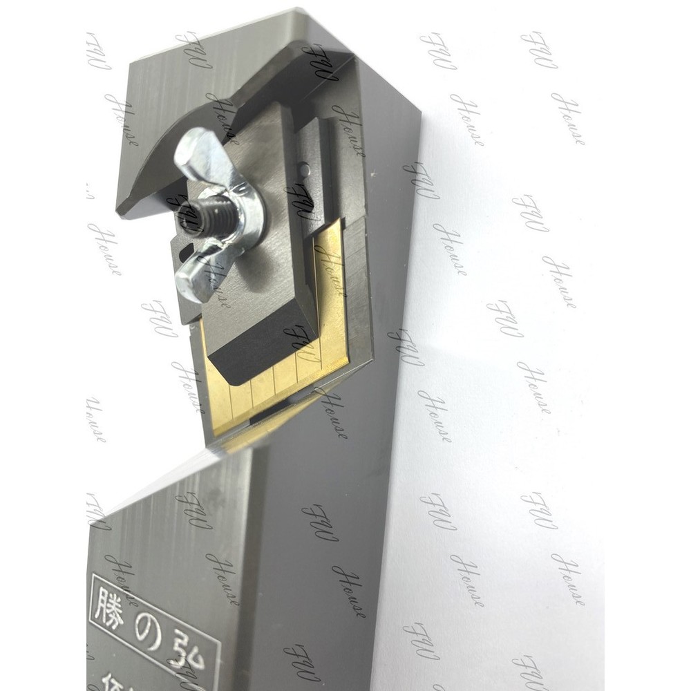 勝之弘 矽酸鈣 小 中大 防火板 美耐板 V 型 倒角鉋 刨刀 鉋刀 修邊刀 可換式刀片-圖片-2