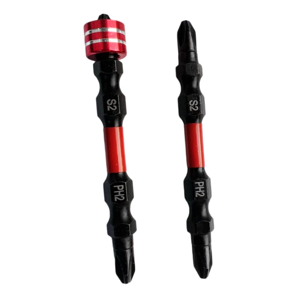 RM 專利 PH2 小頭 起子頭 磁吸衝擊起子 2x65mm 超小頭螺絲吸住器 衝擊起子 2支 台灣製 封面照片