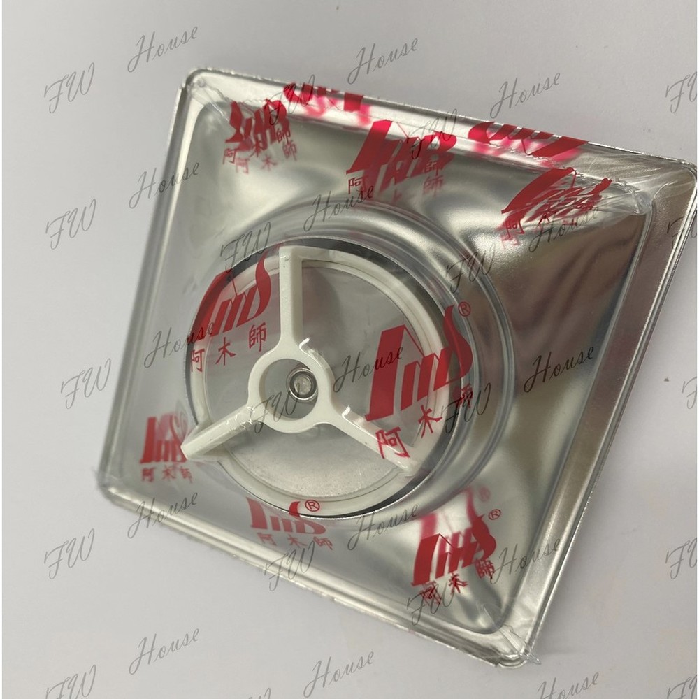 阿木師 Ams 10*10 地板第三代 不鏽鋼 水門 地板 落水頭 排水孔 集水槽 方型 防臭 防蟲 ABS水門-圖片-1