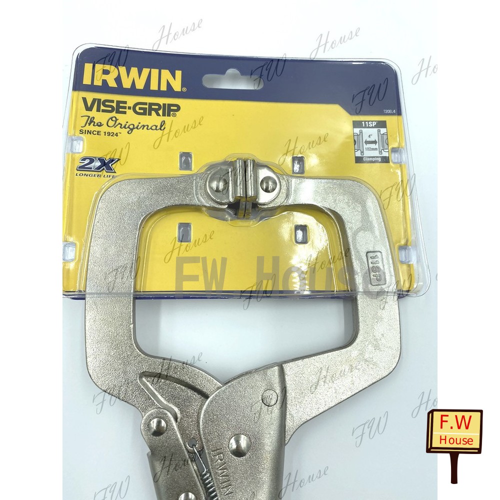 S1-00890-公司貨 美國 IRWIN 握手牌 無鐵片C型萬能鉗 C型固定鉗 11R 萬能固定鉗 VISE-GRIP