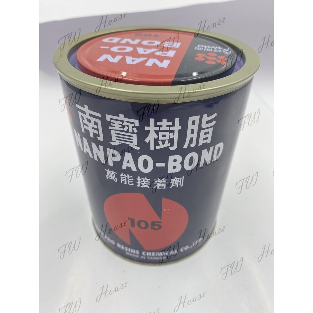NANPAO 南寶樹脂 105 強力膠 萬能接著劑( 303g / 立裝750g ) 台灣製-圖片-1