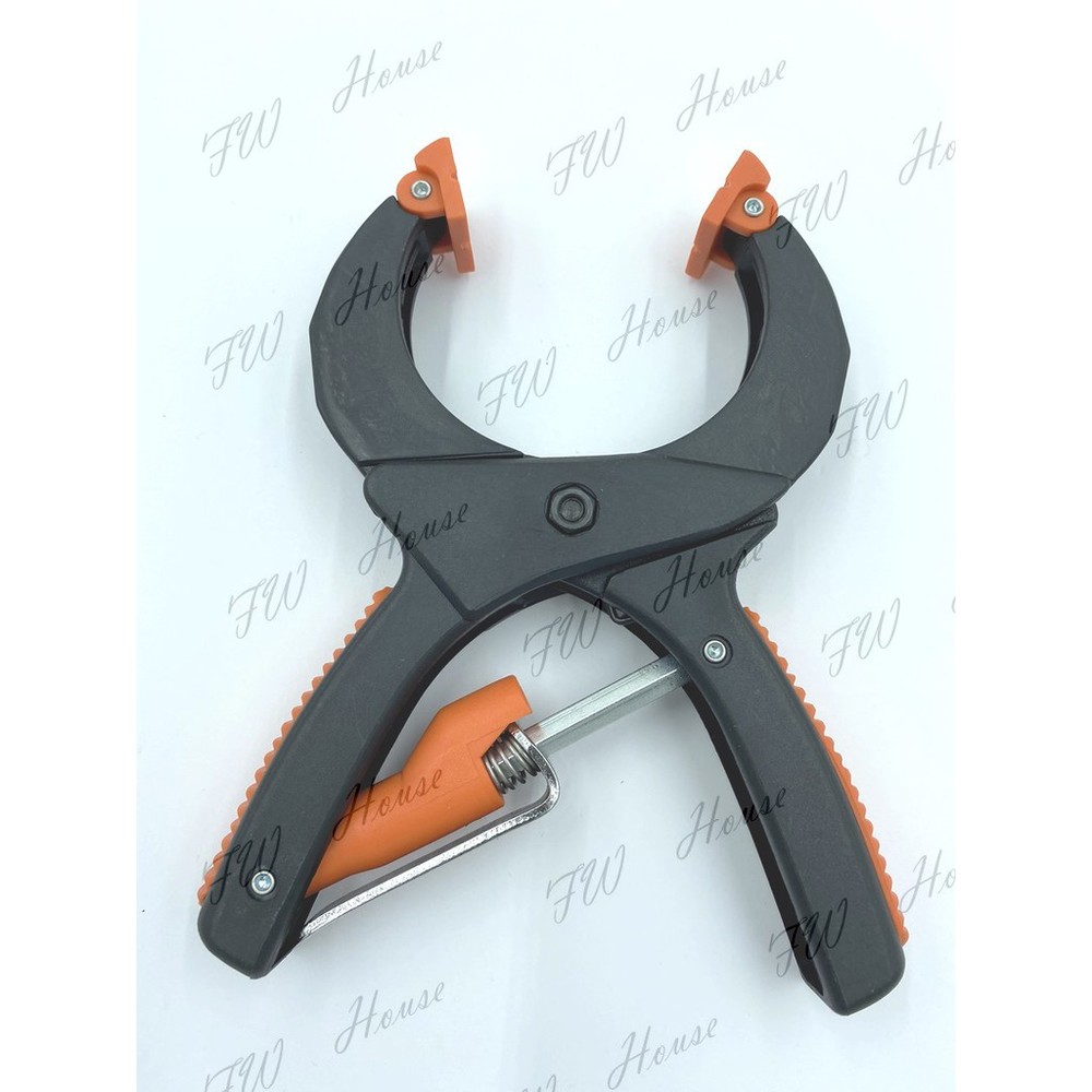 塑鋼快速夾 TA-107 TA-109 台製 可調寬度 萬用快速夾具 木工夾 C型夾 單手快速夾 防滑 快速夾具-圖片-1