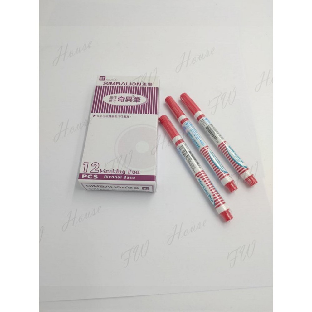 雄獅 NO.600 油性細字奇異筆 1.0mm 奇異筆 白板筆 蠟筆 油性筆-圖片-5