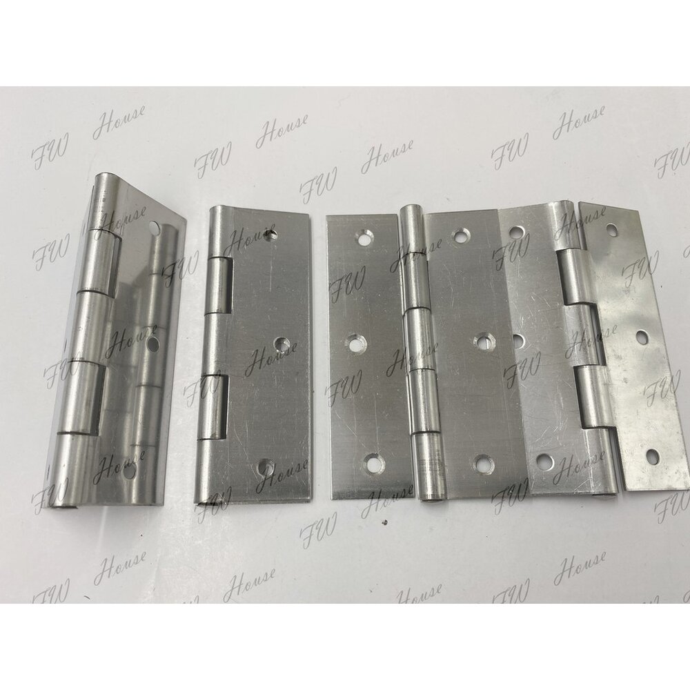F.W 金大益 白鐵丁雙 1.2mm厚 不鏽鋼丁雙 鉸鍊 丁雙 厚款 活頁 小鉸鏈 台灣製-圖片-2