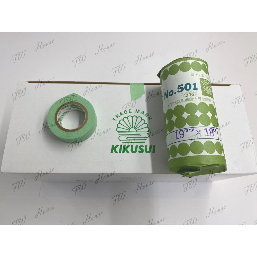 日本菊水紙膠帶 不易殘膠型 遮蔽膠帶 和紙膠帶 油漆 噴漆 矽利康 遮護 遮色 紙膠帶 油漆 室內-圖片-4