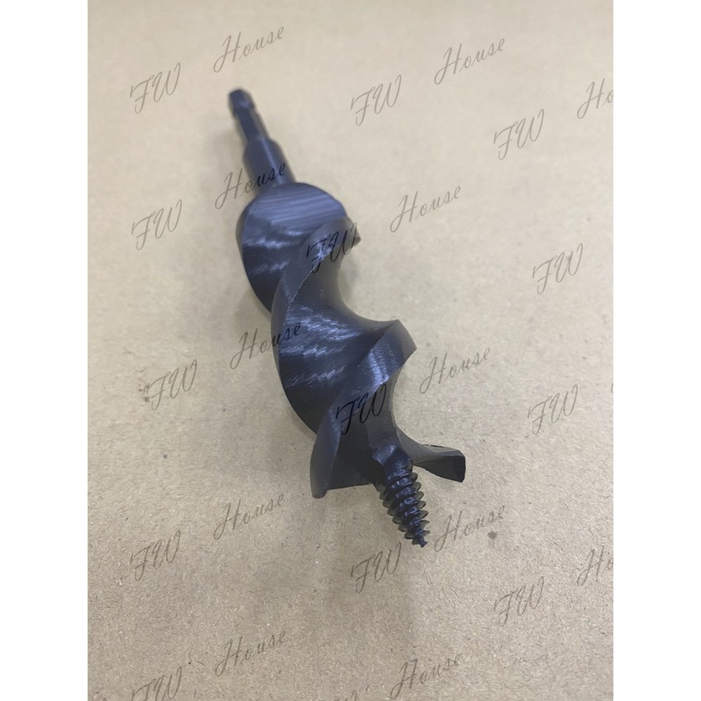 台灣製 木工鑽尾 2刀 六角木工鑽 風車 22~36mm 木工鑽頭 木材鑽孔 PVC管鑽孔 兩刃鑽尾 塑膠管鑽尾 鑽頭-圖片-1