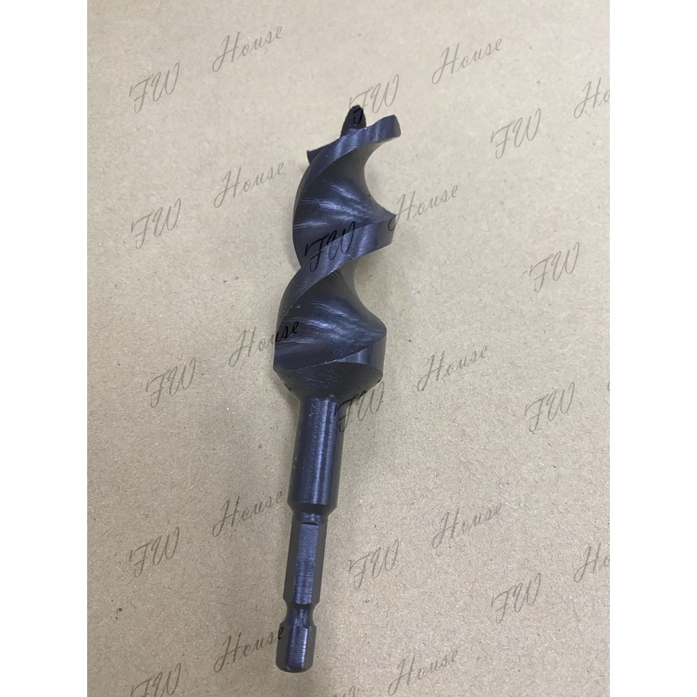 台灣製 木工鑽尾 2刀 六角木工鑽 風車 22~36mm 木工鑽頭 木材鑽孔 PVC管鑽孔 兩刃鑽尾 塑膠管鑽尾 鑽頭-圖片-2