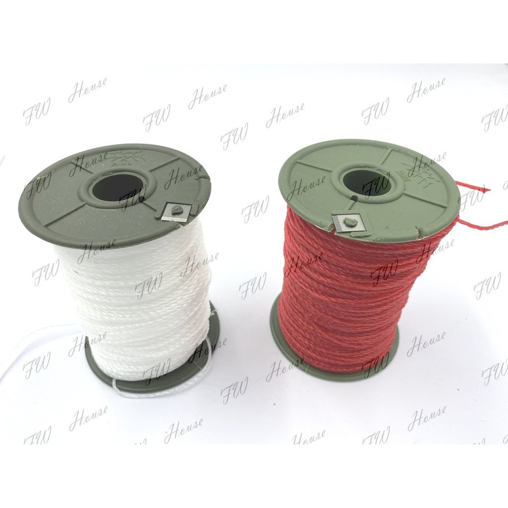 尼龍水線 台灣製 PE塑膠水線 附刀刃 萬用水線 塑膠水線 尼龍水線 尼龍線 墨斗線 塑膠繩 工程線 墨斗線 塑膠繩-圖片-1