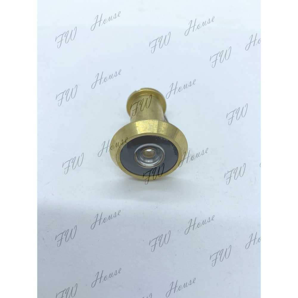 S1-01134-貓眼 33mm 金色 銅製 門眼 防盜眼 防盜門眼 門鏡 銅製防盜鏡 防盜貓眼 租屋 民宿 防範小偷
