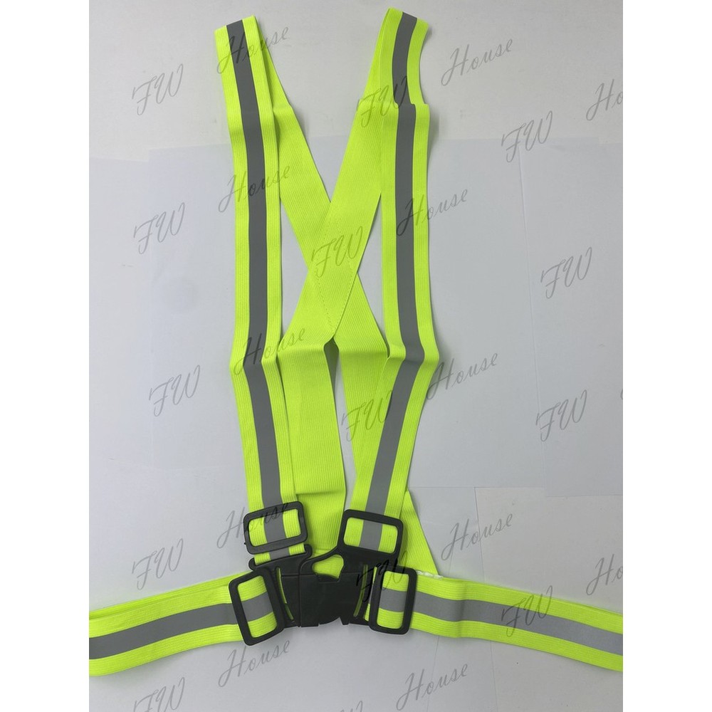 反光衣 反光背心 警用背心 工程背心 救護 導護 施工 警消 交通指揮 高彈力 安全背帶 工地 工程用 交管 日式背心-圖片-5