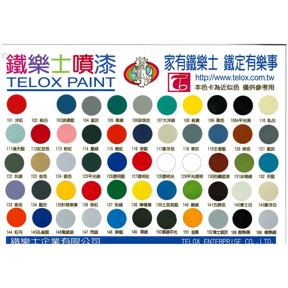 S1-012391-Telox 鐵樂士 耐熱系列 防鏽噴漆 明星噴漆 恐龍噴漆 噴漆 特殊色 耐熱黑 耐熱銀