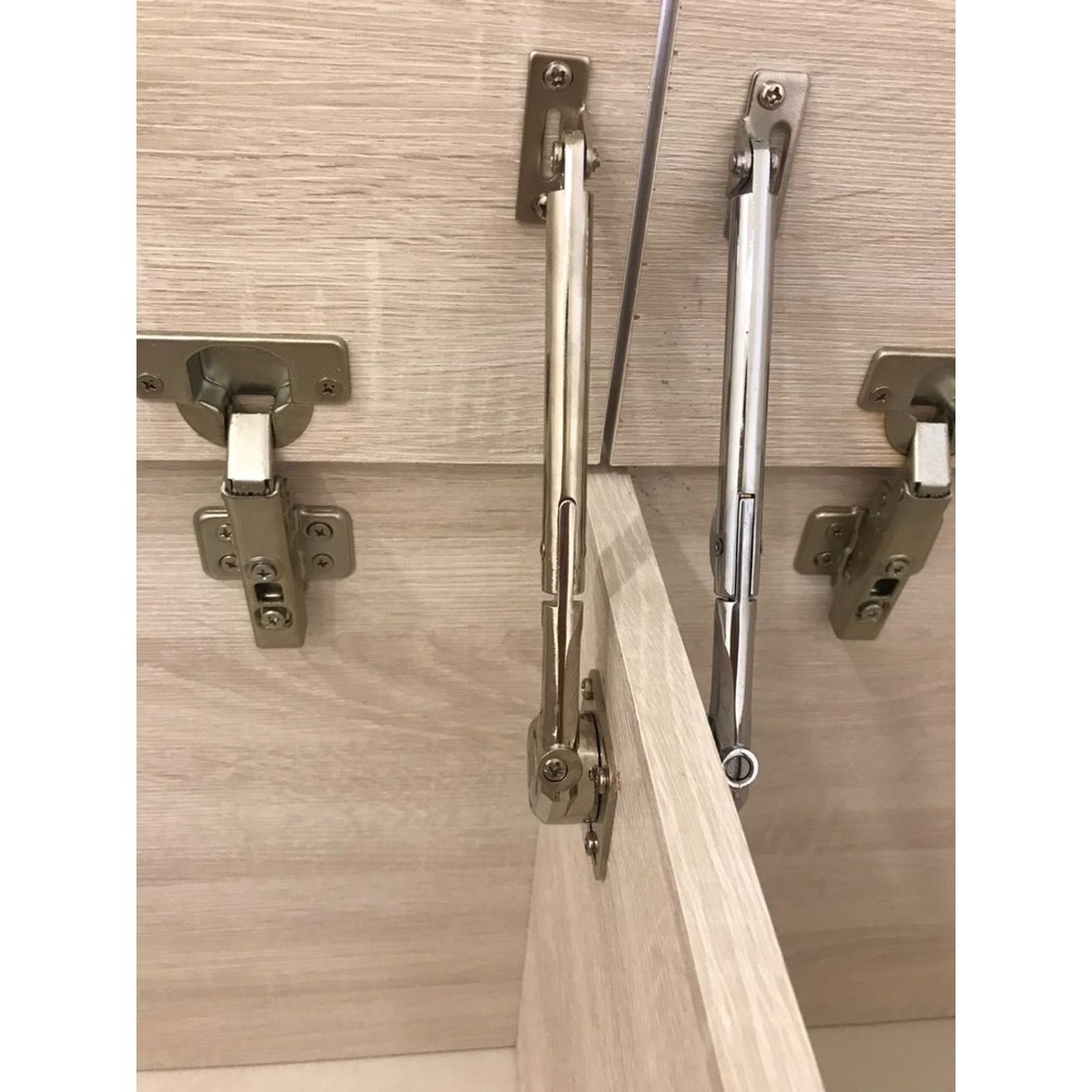 油壓撐桿 油壓桿 上掀桿 下掀桿 掀桿 撐桿 櫥櫃 上掀 化妝鏡臺支撐桿 油壓 適用木板門金屬框門-圖片-2