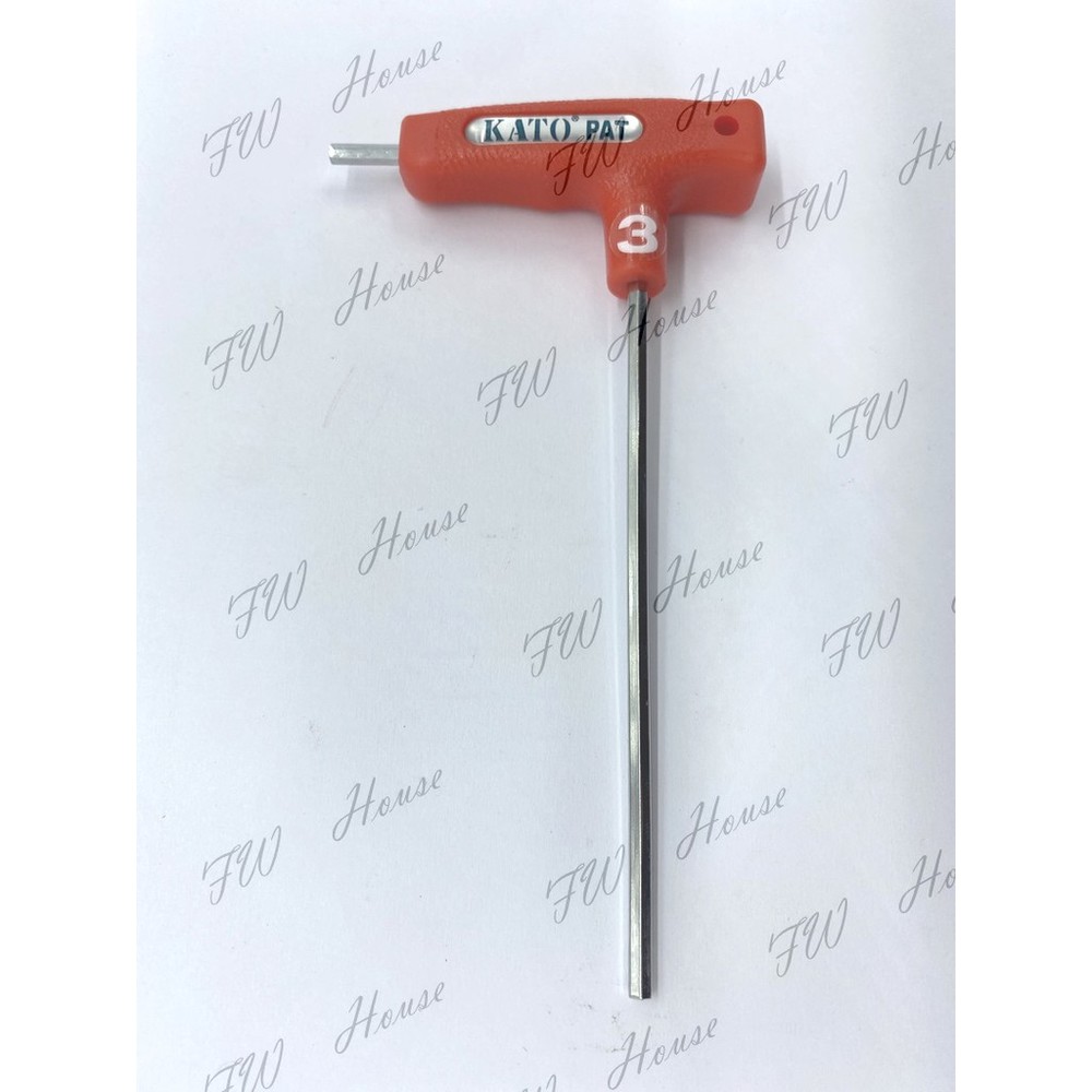 S1-01267-KATO 3mm 內六角扳手 T型扳手 六角扳手 五金工具