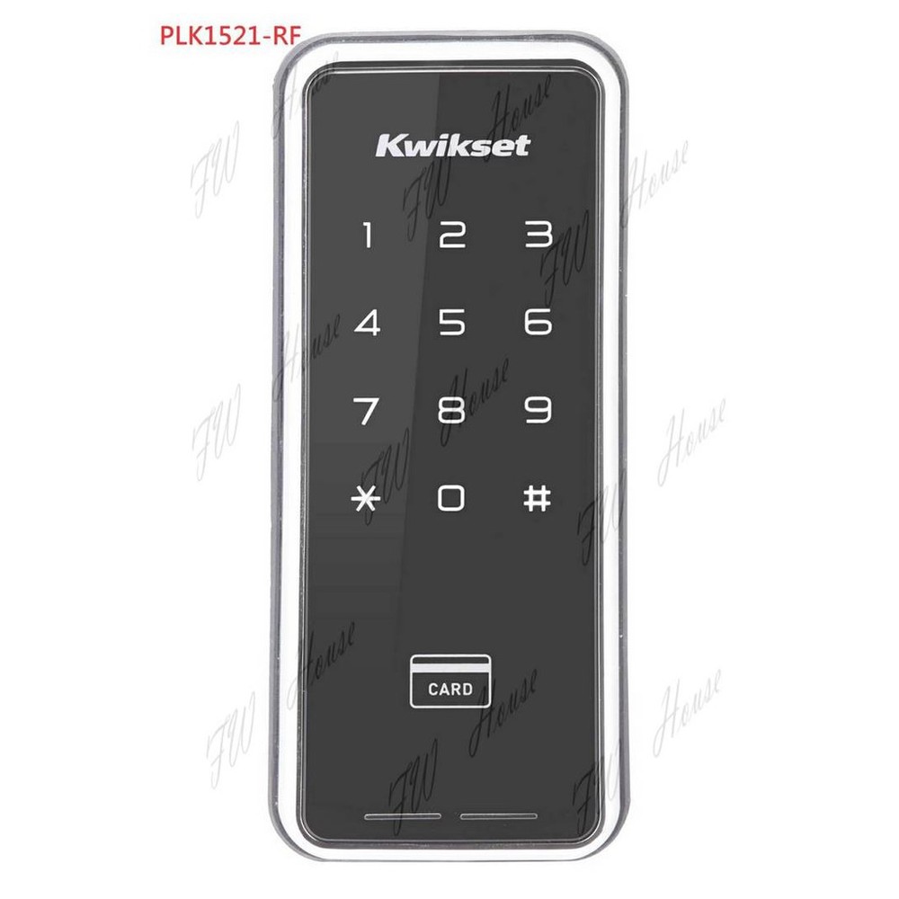 S1-01287-幸福 Kwikset 電子鎖 PLK1521-RF 觸控式密碼鎖 二合一密碼+卡片智能鎖 電子鎖 門鎖 東隆鎖