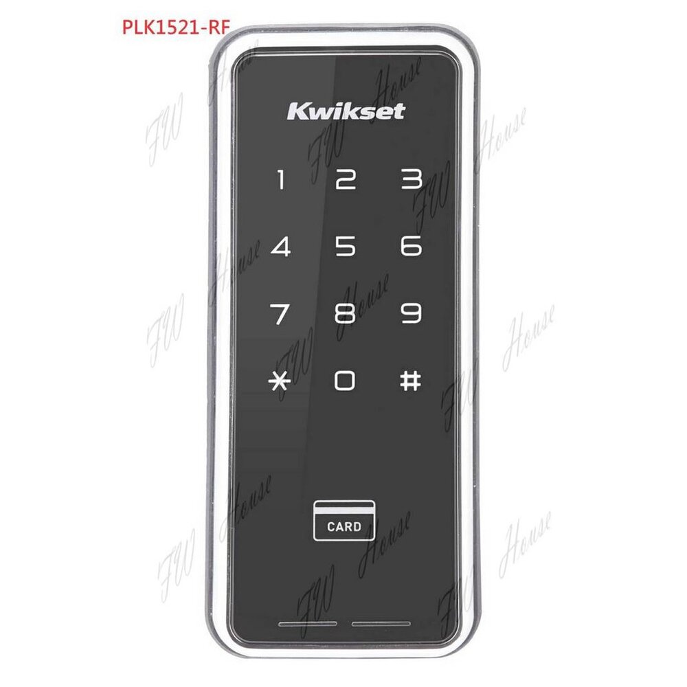 S1-01287-幸福 Kwikset 電子鎖 PLK1521-RF 觸控式密碼鎖 二合一密碼+卡片智能鎖 電子鎖 門鎖 東隆鎖