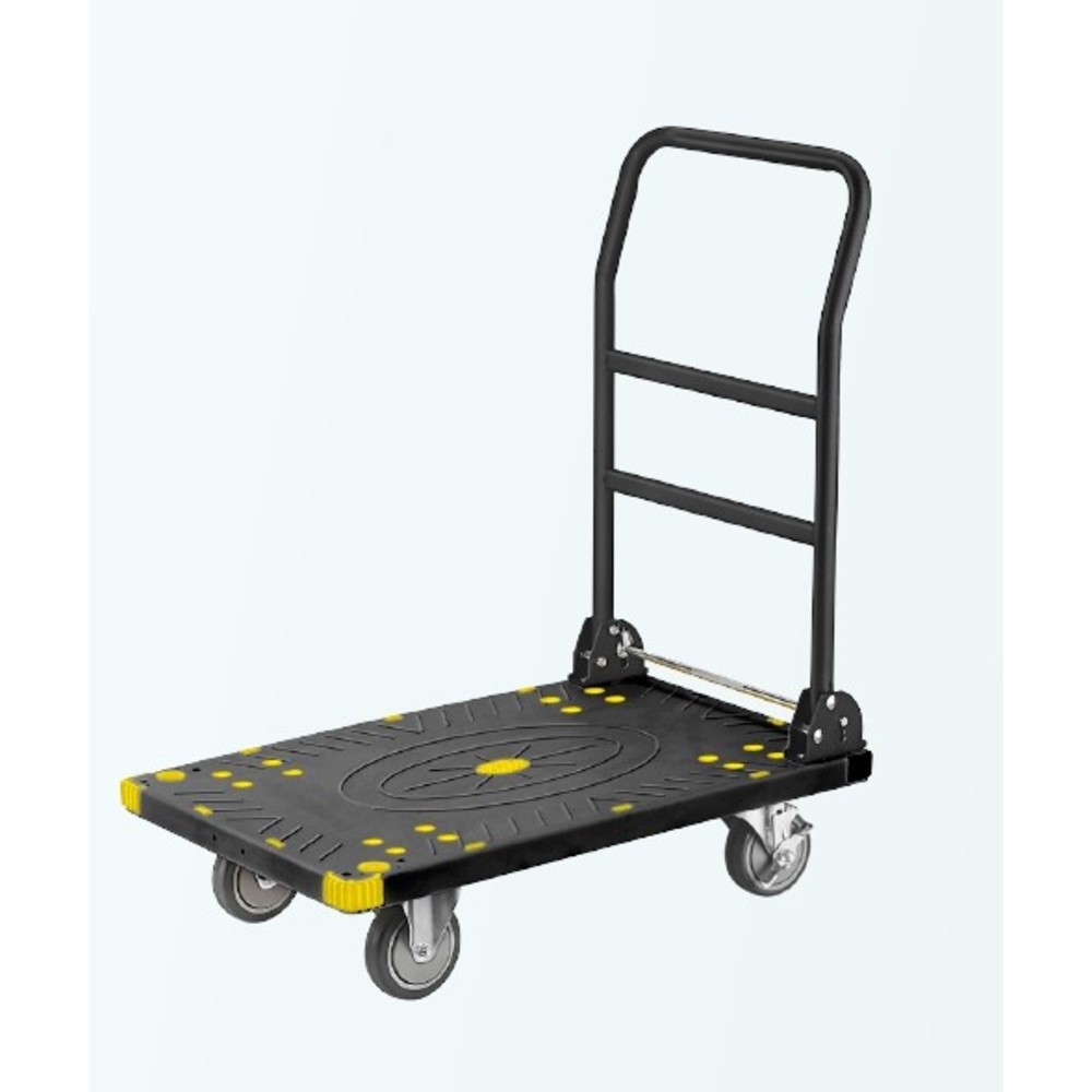 台灣製 輕型折疊式手推車 耐重300公斤~450公斤 摺疊手推車 拖車 物流 TPR培林活動輪 手推車 推車 載貨車-圖片-1