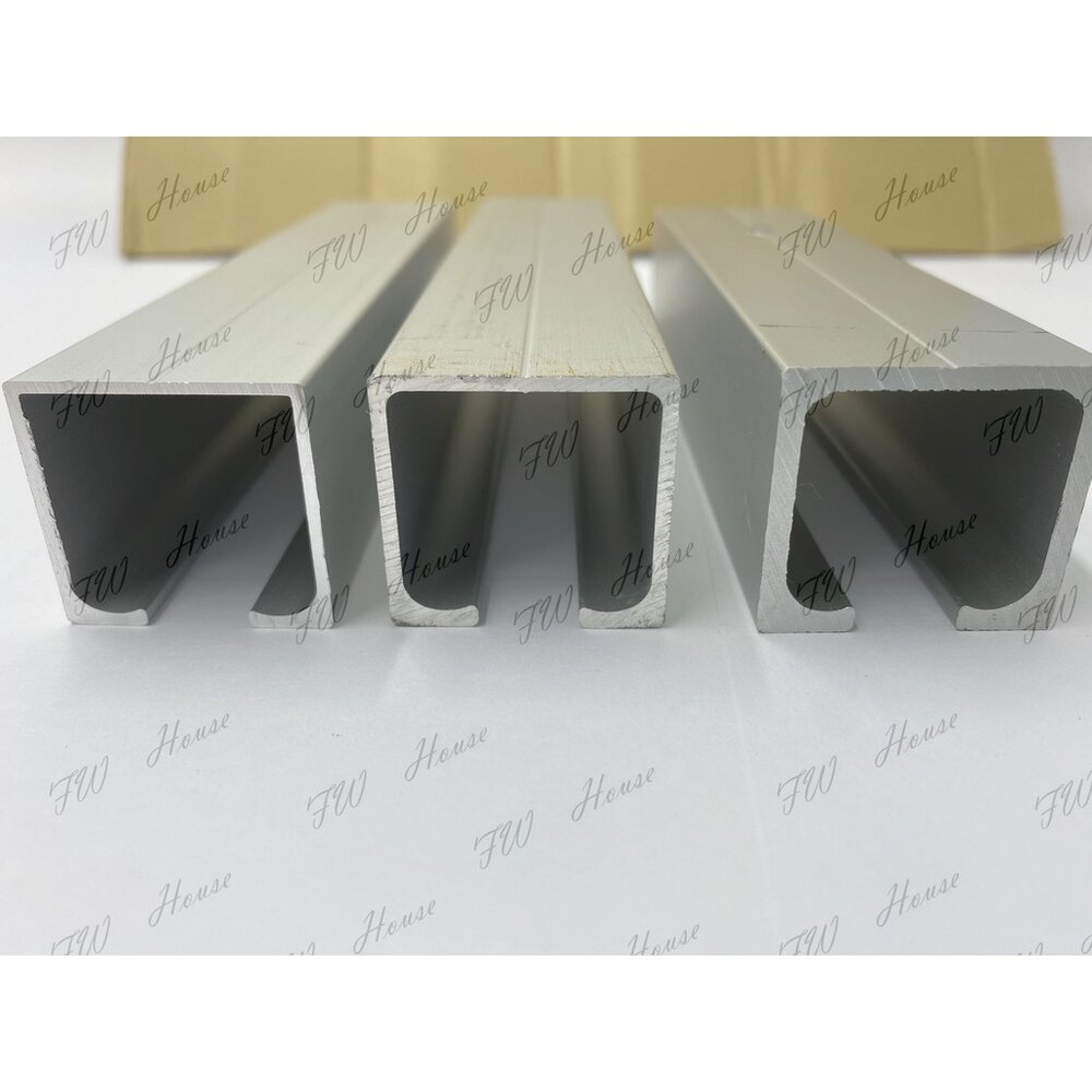 吊門軌道 鋁擠型 重型 懸吊式 拉門軌道 鋁料 可承重100 kg以上 軌道 吊門軌道 鋁材 拉門 大門 薄/中/厚-圖片-3