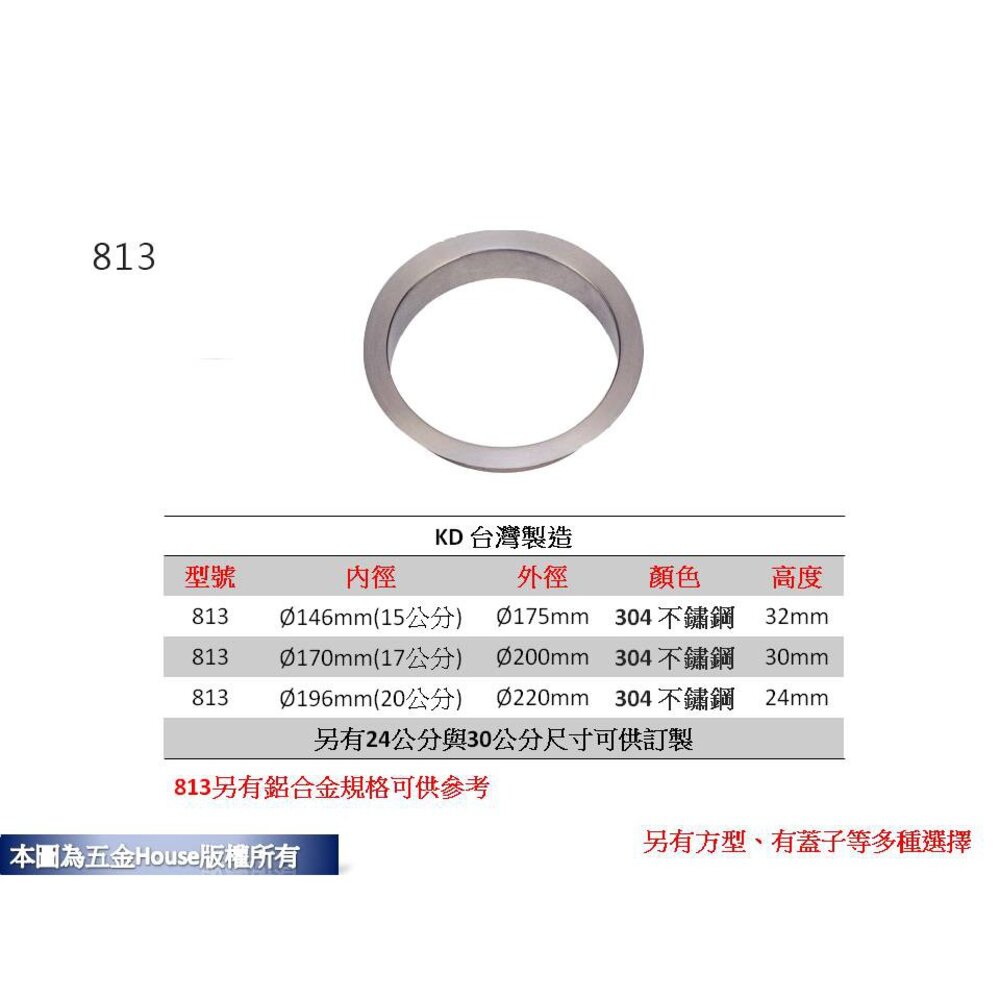 S1-01472-KD 813 不鏽鋼 投擲口 15mm~300mm 垃圾桶蓋 臉盆檯面 旋轉投擲口 紙屑投入口 圓型投擲孔