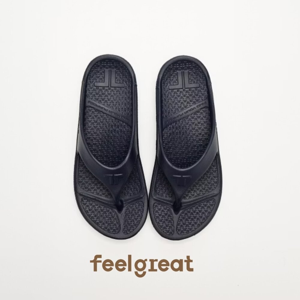 【Telic】SiliComfy® Energy 輕量夾腳拖-深海藍 矽晶減壓拖鞋-圖片-2