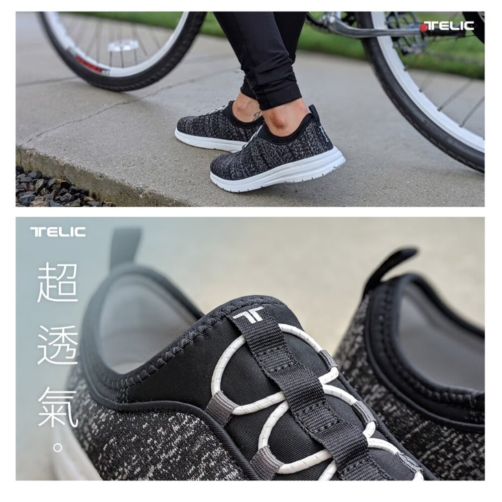 【Telic】SiliComfy® 減壓彈力運動鞋-輕量白500-02 防水減壓-圖片-5
