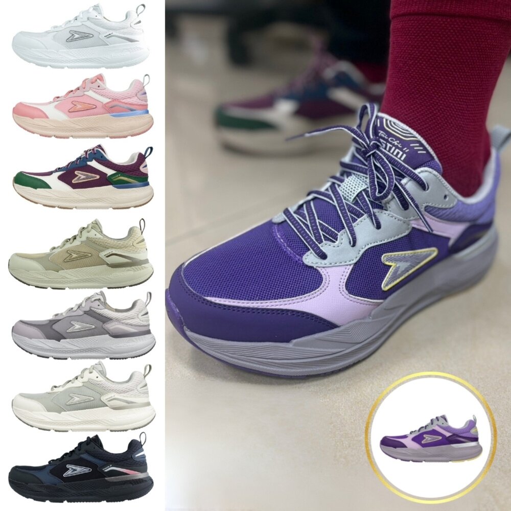 我挺你健康鞋 動靜極地鞋 排靜電X太極底-(男女款 )運動鞋 寬楦適合拇指外翻足底筋膜炎UET1001-UET200-圖片-2