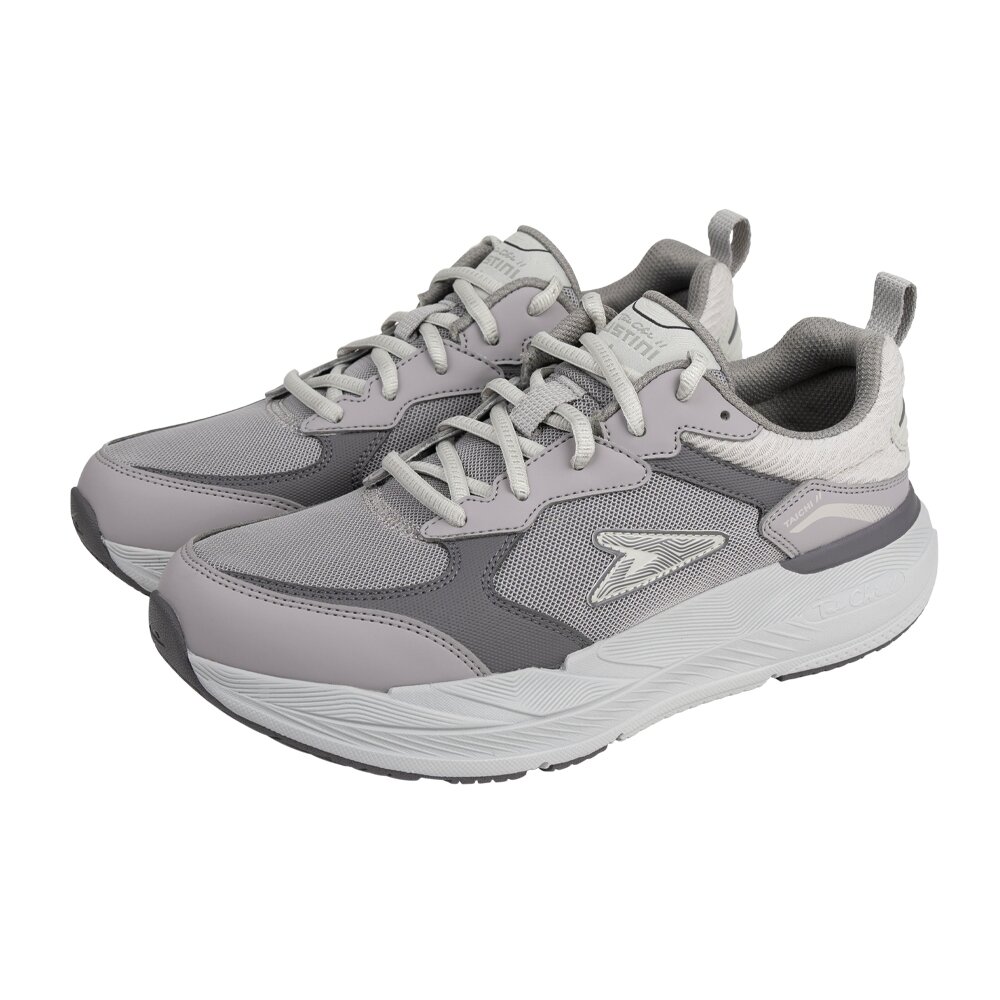 UET2001GVG-我挺你健康鞋 動靜極地鞋 動靜極鞋 排靜電X太極底-(女款 )UET2001GVG灰色運動鞋- 寬楦適合拇指外翻足底筋膜