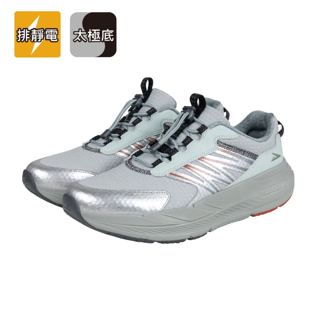 UET2003BLB-【Ustini】我挺你健康鞋-扣扣極地鞋（女版）UET2003BLB-冰川藍-太極底X免綁鞋帶=輕量運動鞋