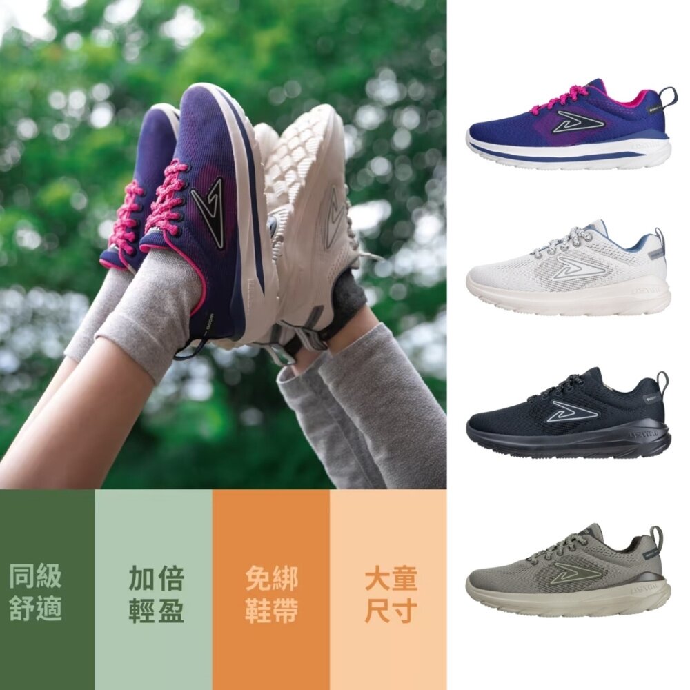 UEX10092009-我挺你健康鞋  蹦蹦接地鞋(男女版) ＝排靜電X免綁鞋帶X便利舒適