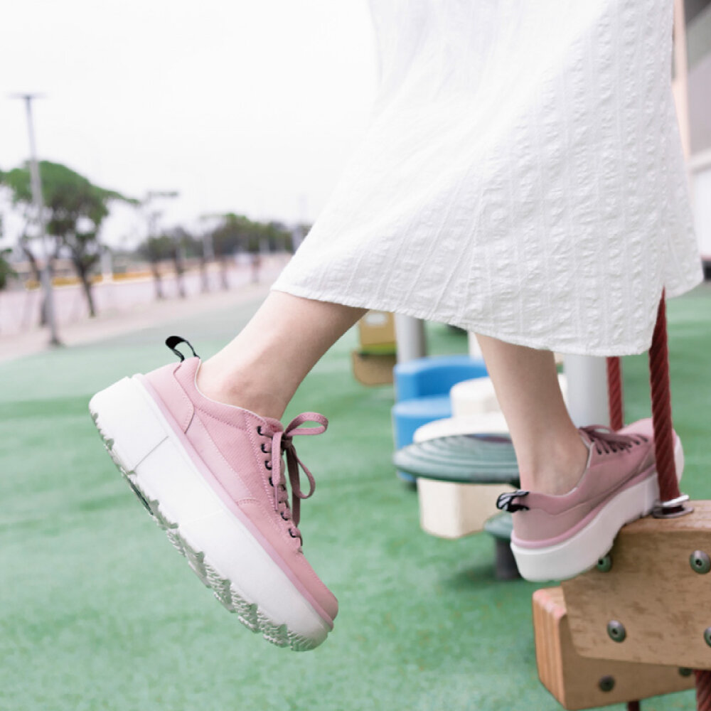 綁帶牛皮鞋- 輕穩鬆糕鞋(女款)UEX2007-UEX2008-增高5公分X排靜電X耐久走-圖片-8