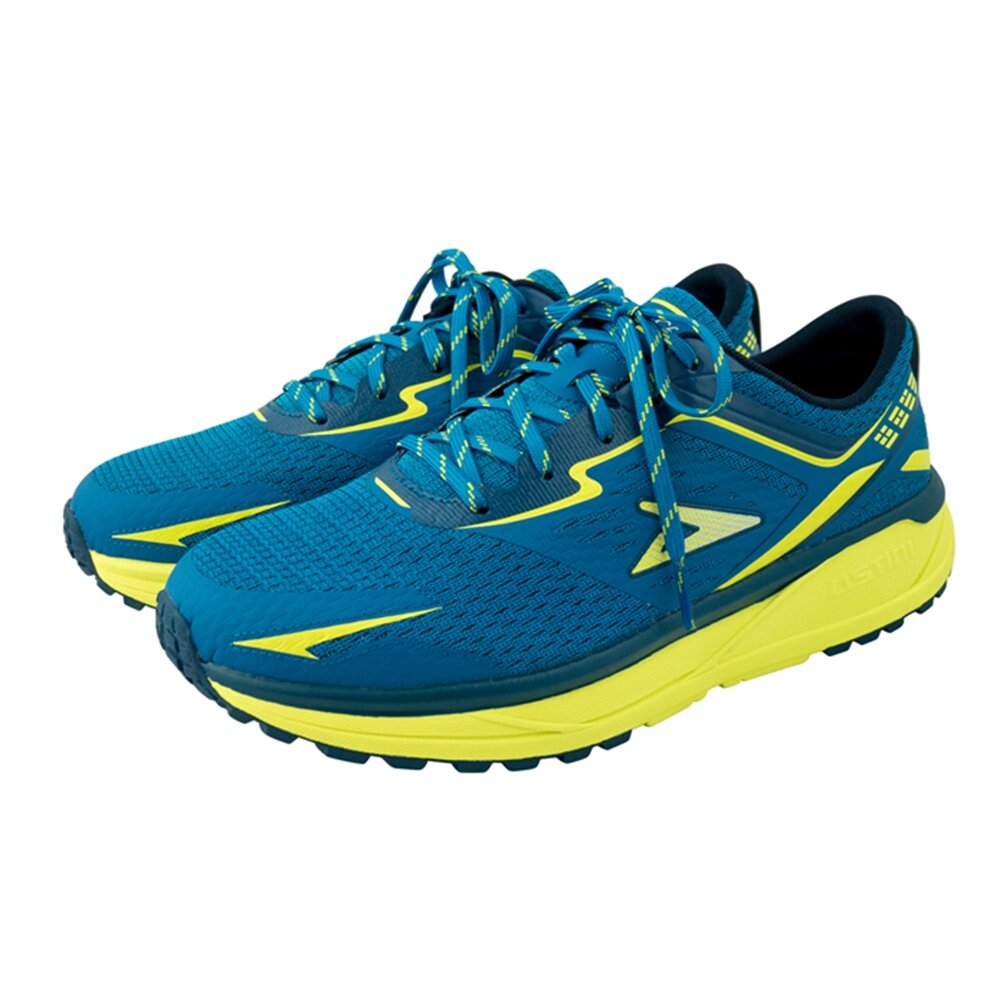 UTX1001LBY-我挺你健康鞋- 運動加強款(男版)UTX1001LBY藍黃  軟Ｑ底Ｘ久走久站最舒適＝ 足底筋膜炎的福音
