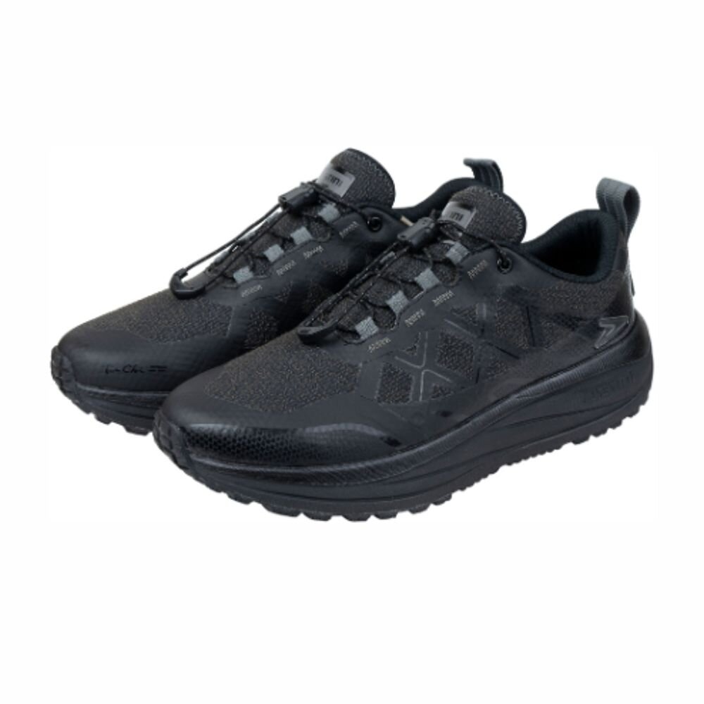 WET1002BKB-我挺你健康鞋 -防彈極地鞋(男版)防刮X免綁鞋帶 登山運動鞋WET1002BKB-永夜黑