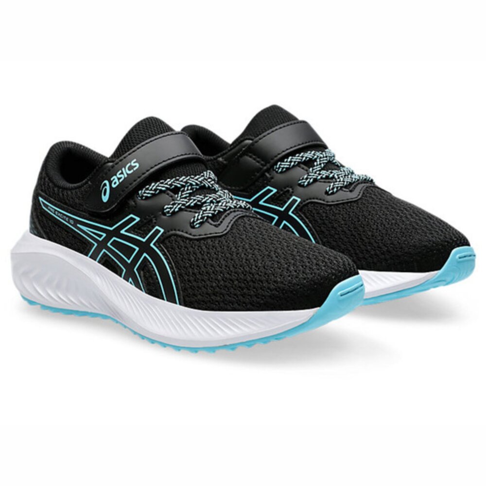 1014A297-006-ASICS 亞瑟士 PRE EXCITE 10 PS 中童 慢跑鞋 童鞋 魔鬼氈 1014A297-006