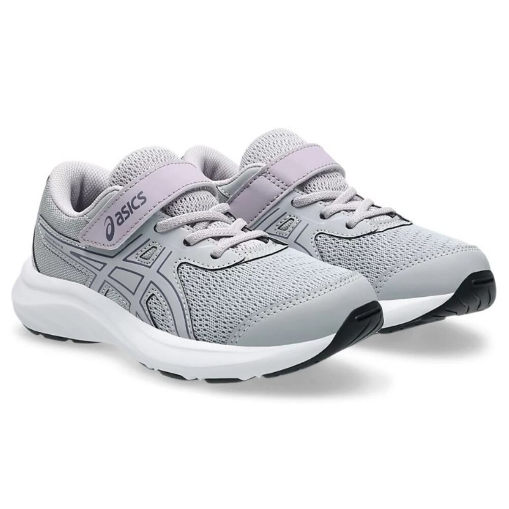 1014A338-023-ASICS 亞瑟士 CONTEND 9 PS 中童 運動鞋 慢跑鞋 休閒鞋 灰 1014A338-023