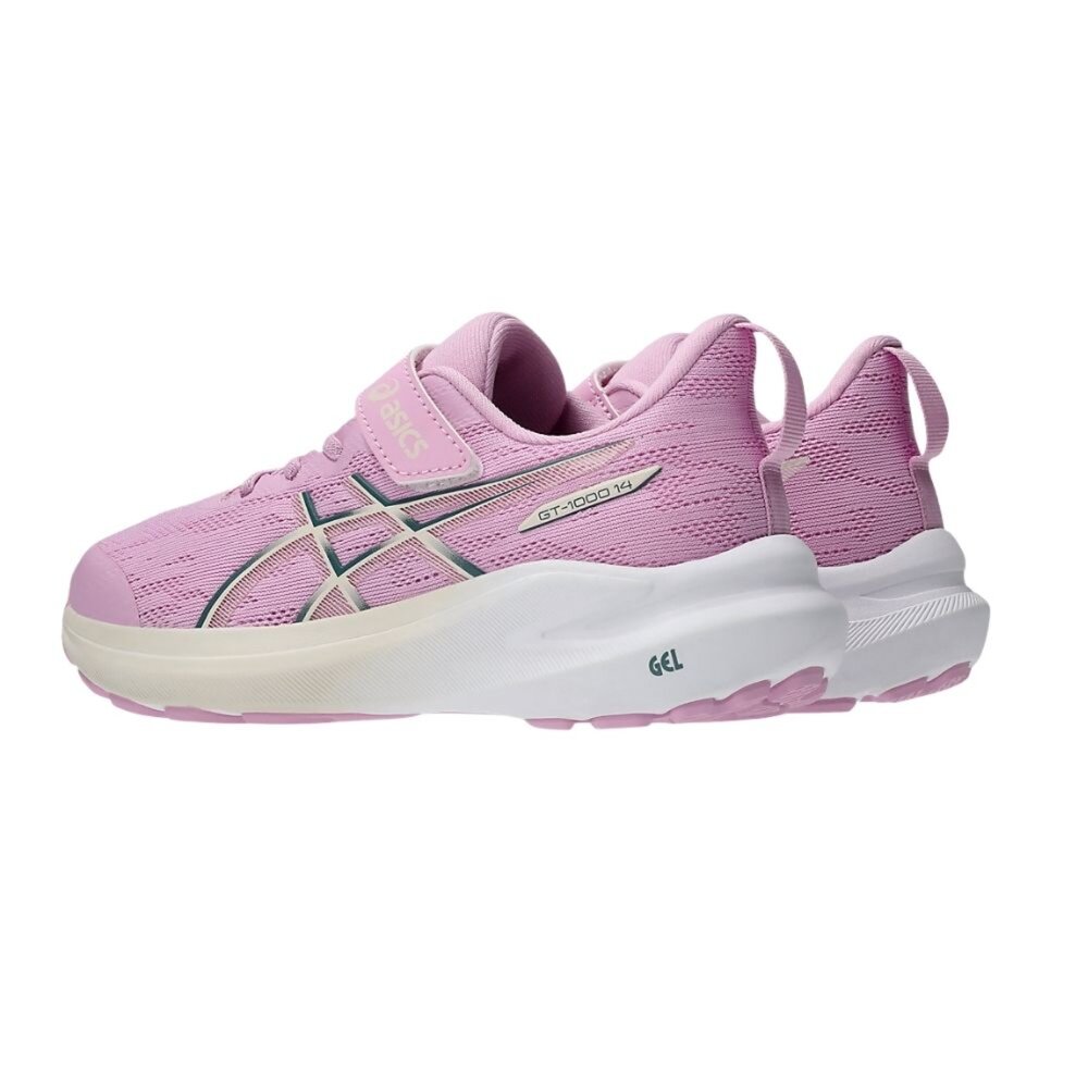 ASICS 亞瑟士 GT-1000 14 PS 中童 紫 透氣網布 慢跑鞋 休閒鞋 運動鞋 1014A381-701-圖片-6