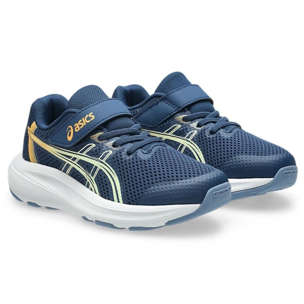 1014A394-404-ASICS 亞瑟士 CONTEND 10 PS 中童 運動鞋 透氣網布 休閒鞋 1014A394-404