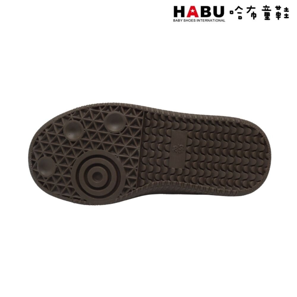 HABU 哈布童鞋 復古板鞋 德訓鞋 GAT 免綁鞋帶 T字鞋頭 復古運動鞋 百搭休閒鞋 粉 1104-PI|哈布童鞋-圖片-3